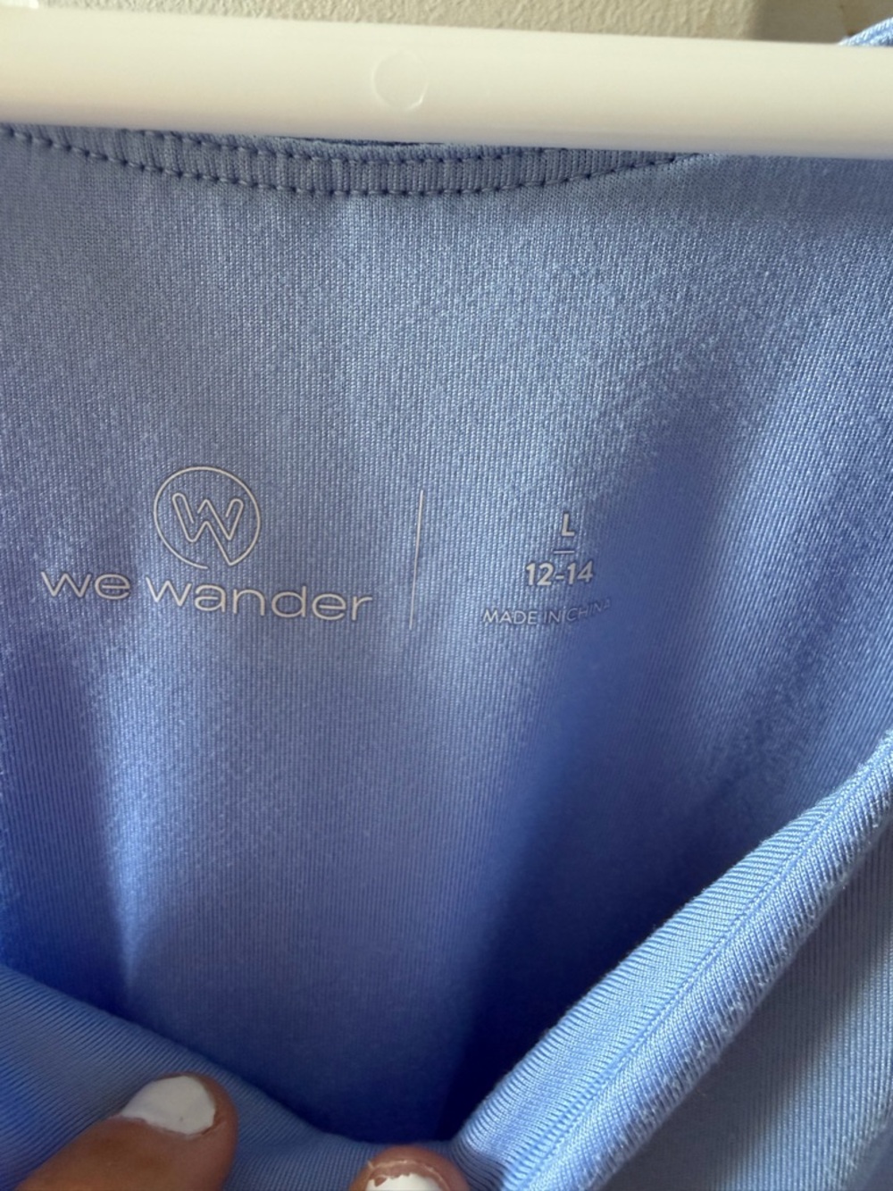 Wander Light Blue Pleated Casual Kids Dress - Picture 4 of 5